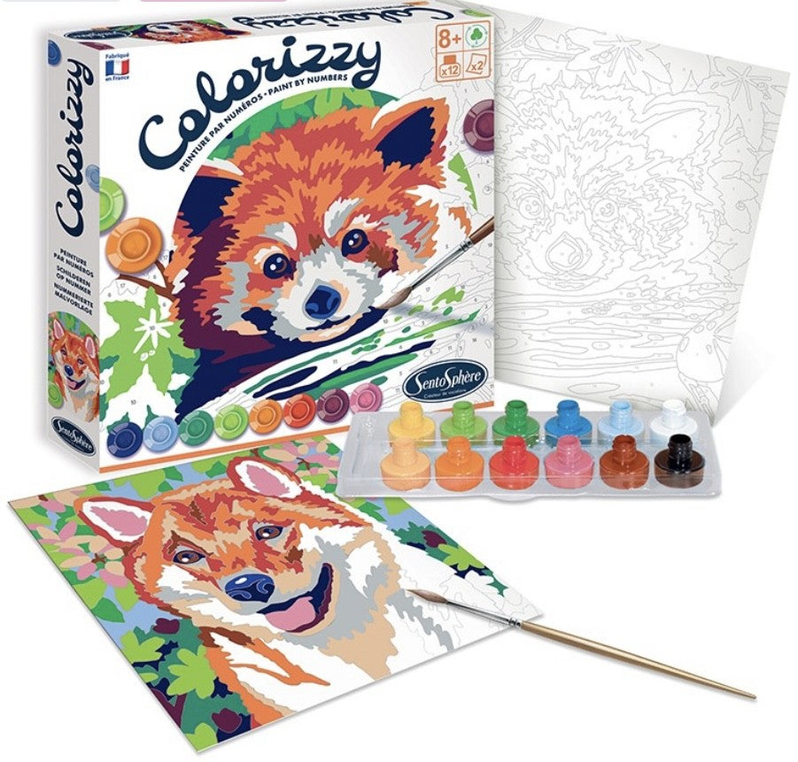 Colorizzy - Panda roux & Shiba