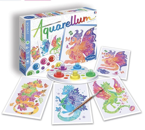 Aquarelle Junior - Dragons des 4 saisons