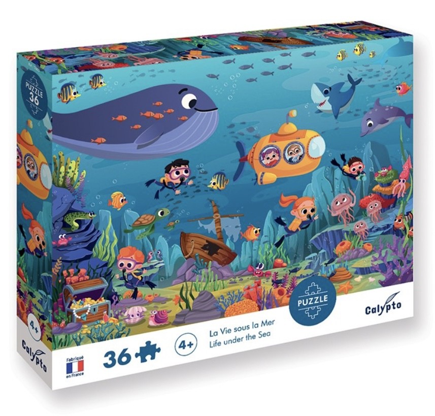 Puzzle - La Vie sous la Mer 36 pièces