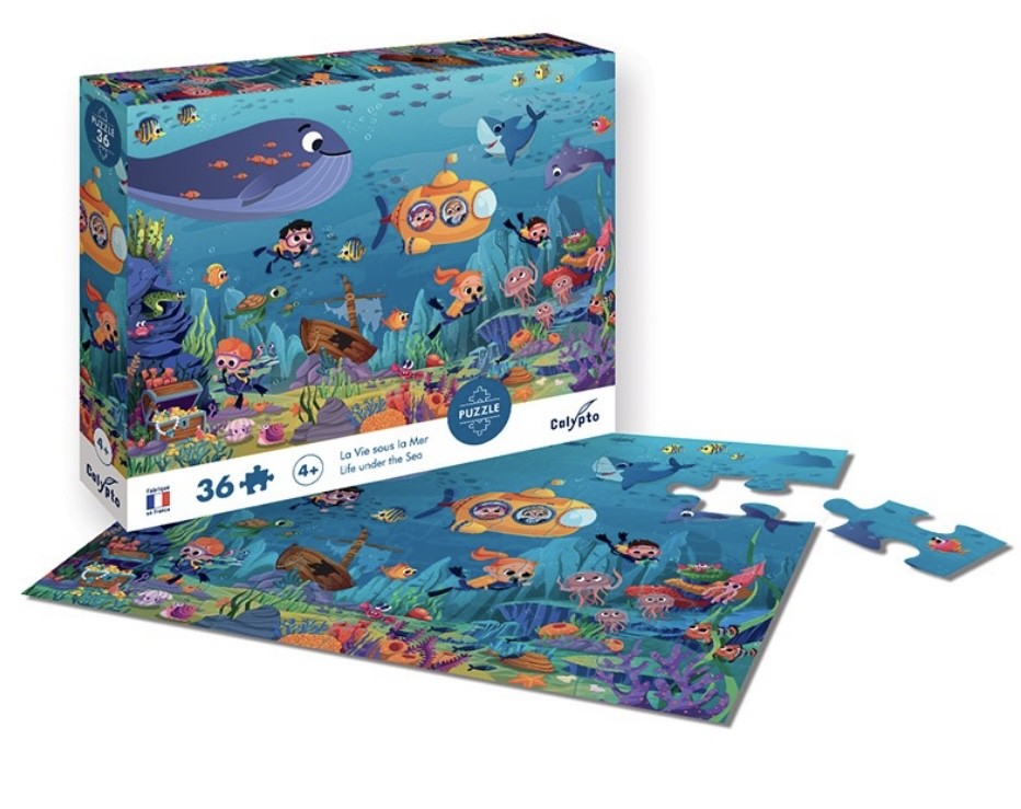 Puzzle - La Vie sous la Mer 36 pièces