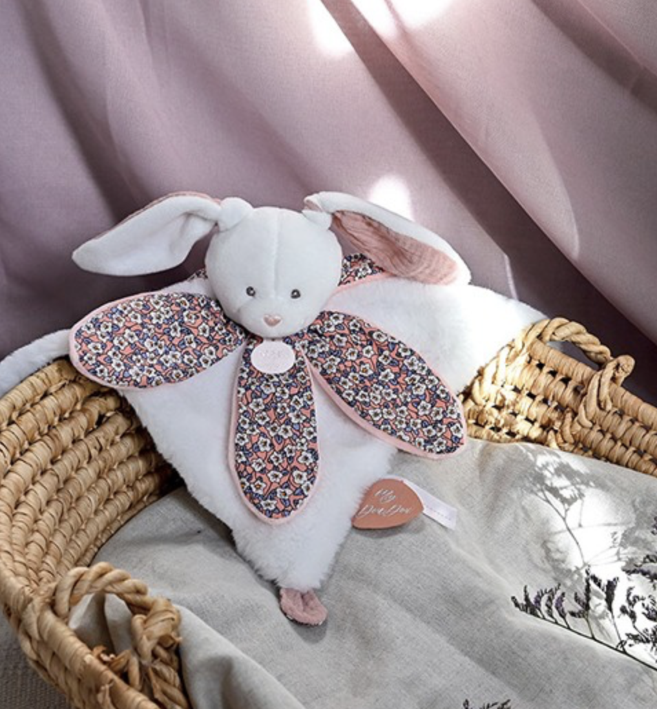 Boh’aime - Lapin rose - Doudou pétale