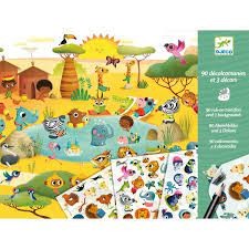 Décalcos - Savane, Désert et pôle nord