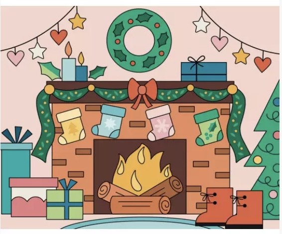 Mes peintures magiques de Noël