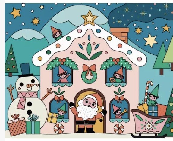 Mes peintures magiques de Noël