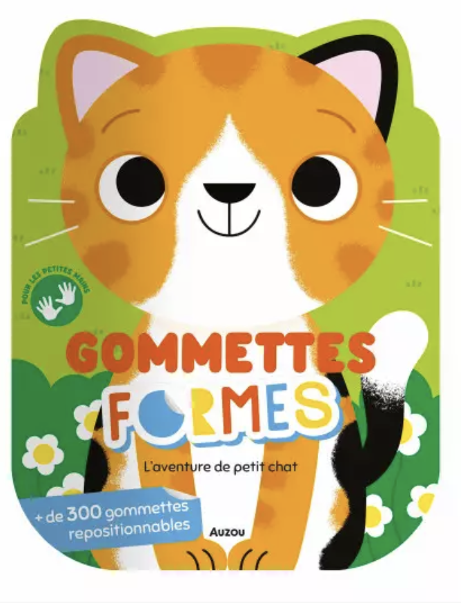 L'aventure de petit chat - Gommettes formes