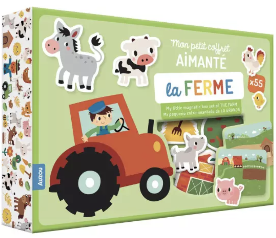 Mon petit coffret aimanté -  La ferme