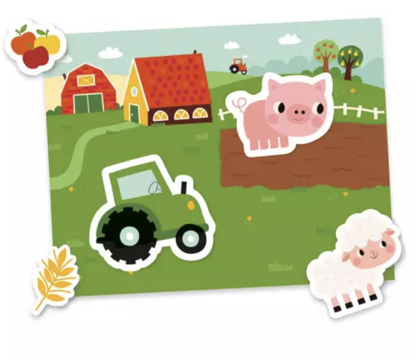 Mon petit coffret aimanté -  La ferme