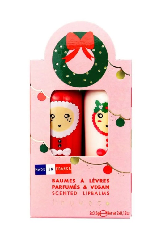 Coffret Duo Baumes à lèvres - Garland Noël