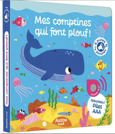 Mes comptines qui font plouf !