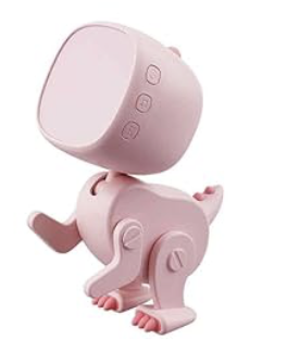 Réveil - Robot Dino - Rose