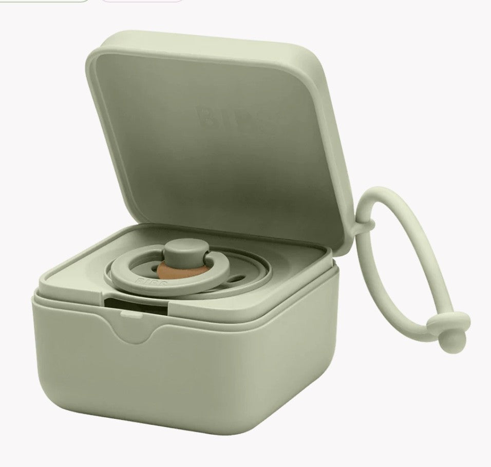 Boîte à tétine Bibs - Sage