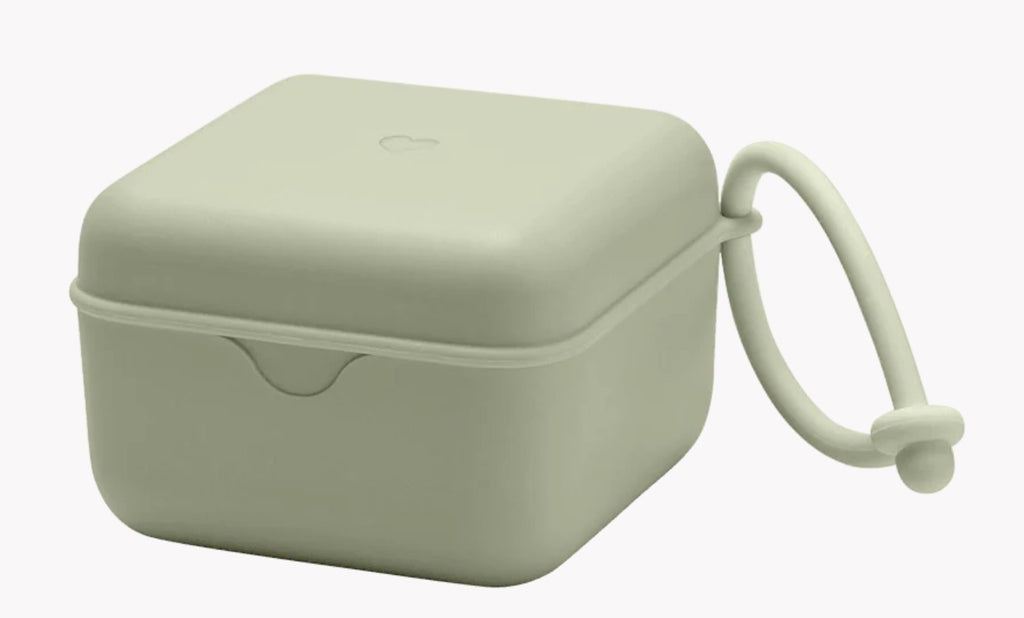 Boîte à tétine Bibs - Sage
