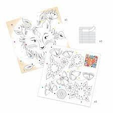 Coloriages Surprise 3D - En forêt