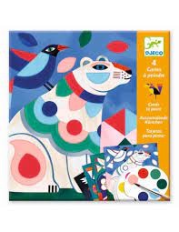 Carte à peindre - Le bestiaire