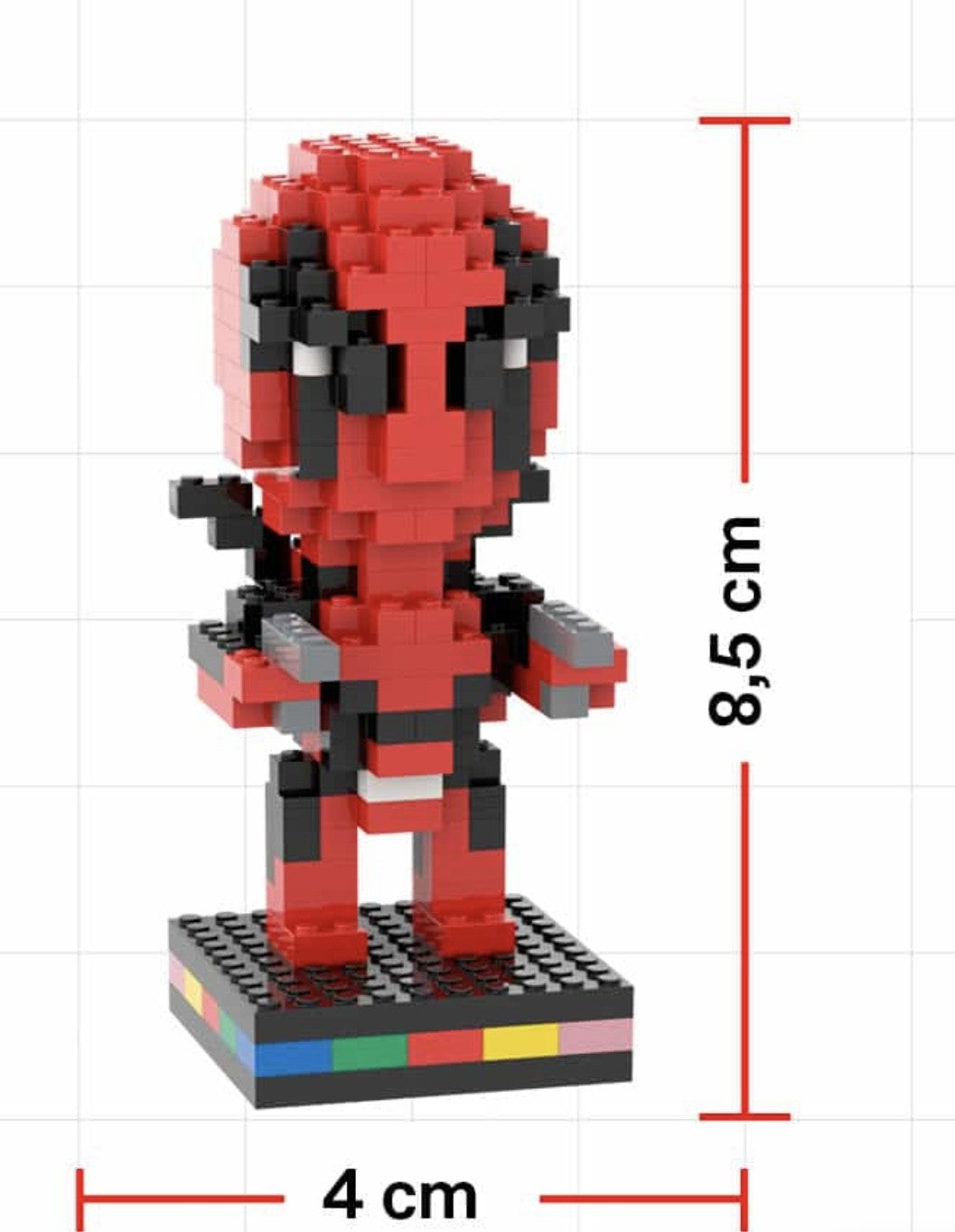 Pixo - Deadpool 186 pièces