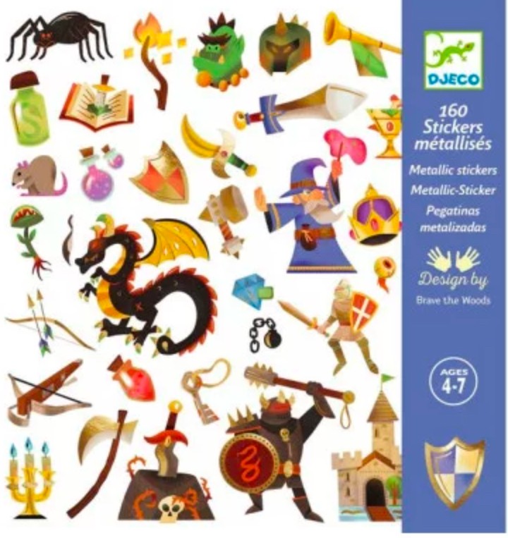 Stickers Autocollant - Médiéval Fantastique
