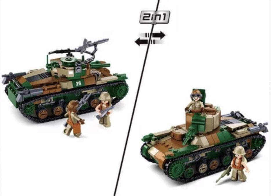 Brique Tank type 97 Sluban