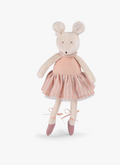 Poupée souris rose - La petite école de danse