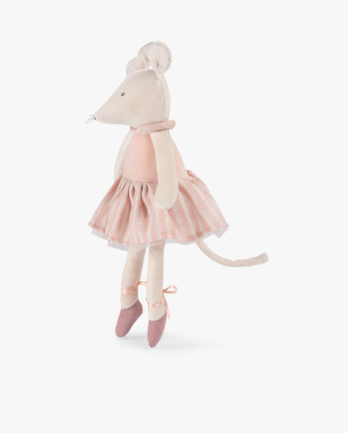 Poupée souris rose - La petite école de danse