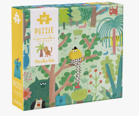 Puzzle - La terre merveilleuse 48 pièces - Les Schmouks