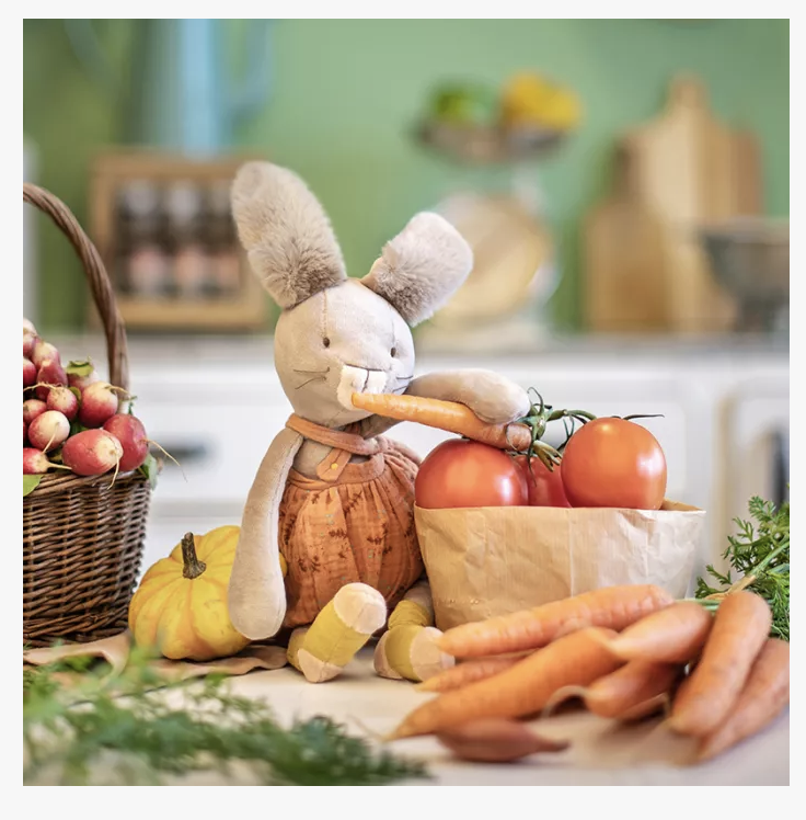 Grand lapin argile - Trois petits lapins