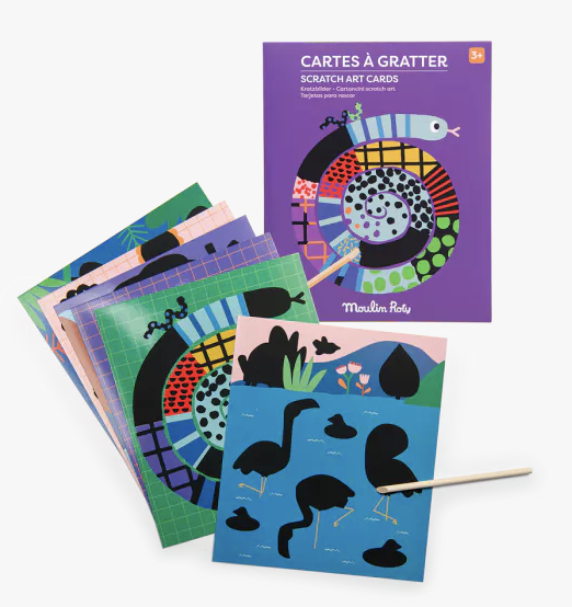 Cartes à gratter - Les Toupitis