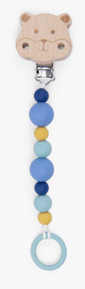 Attache tétine en bois - Puce et Pilou