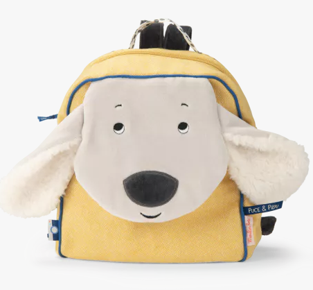 Sac à dos - Pilou jaune - Puce et Pilou