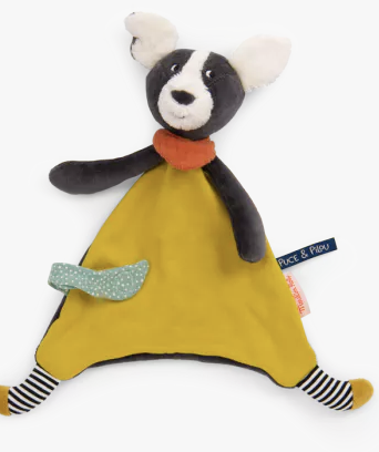 Doudou Puce jaune - Puce et Pilou