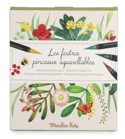 12 feutres aquarelle - Le jardin du Moulin