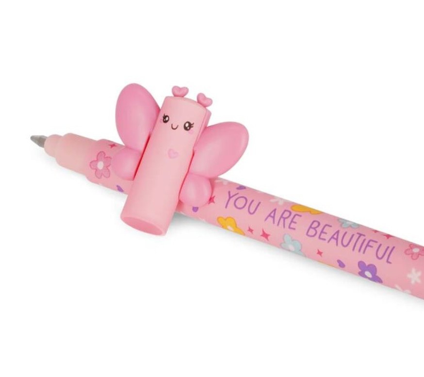 Stylo effaçable - Papillon