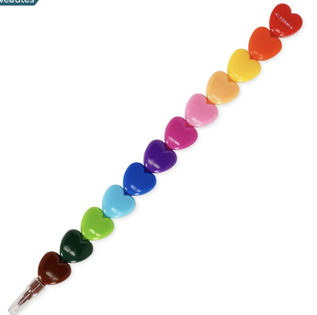 12 crayons de couleur empilables - Dream in colour