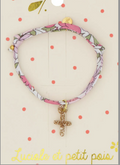 Bracelet Liberty - Poppy Daisy Rose Scintillant