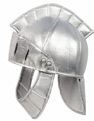 Casque chevalier tissu - Ramon