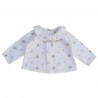 Blouse Charlotte lange imprimé fleurs