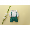 Blouse Charlotte lange imprimé fleurs