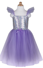 Déguisement - Robe princesse sequins Lilas - Diff taille