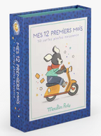 Carte naissance 12 mois - Puce et Pilou