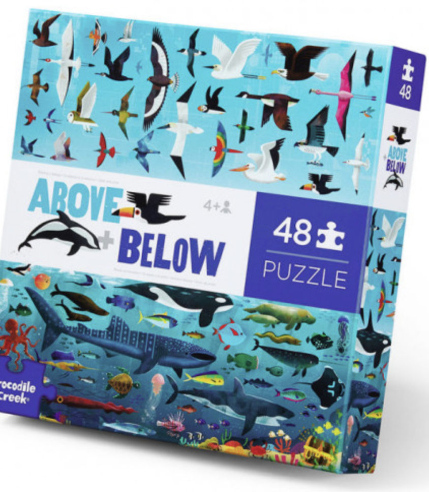 Puzzle - Dessus & Dessous - Le ciel et la mer