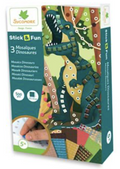 Stick'N Fun - Mini mosaïques - Dinosaures