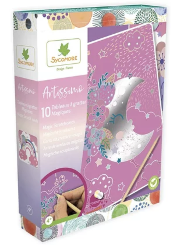 Artissimo - Tableaux à gratter magiques