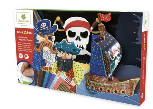 Stick'N Fun - XXL - Mosaïques - Pirates