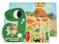 Stickers repositionnables + poster - Dinosaures
