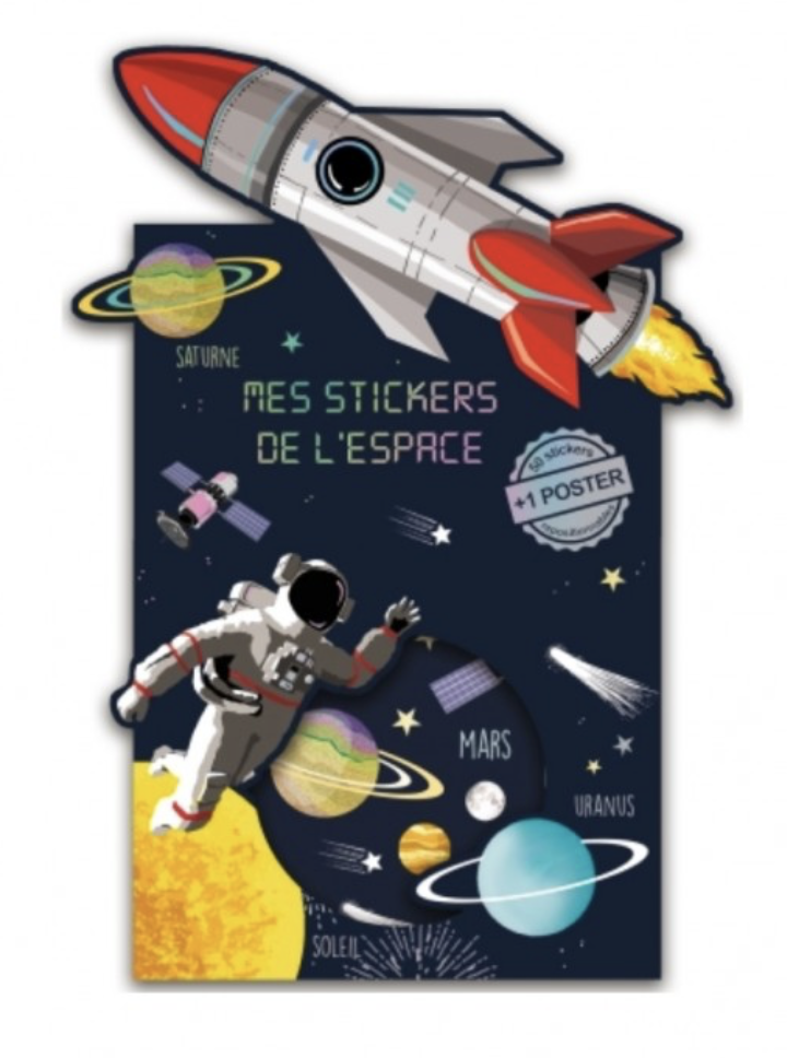 Stickers repositionnables + poster - L'Espace