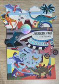 Stickers repositionnables + poster - Juraskate Park