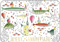 Carte - Joyeux anniversaire sous l'océan