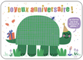 Carte - Joyeux anniversaire Tortue