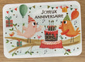 Carte - Joyeux anniversaire oiseaux