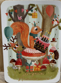 Carte - Joyeux anniversaire animaux de la forêt