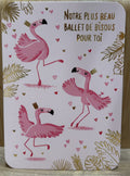Carte - Notre plus beau de ballet de bisous pour toi